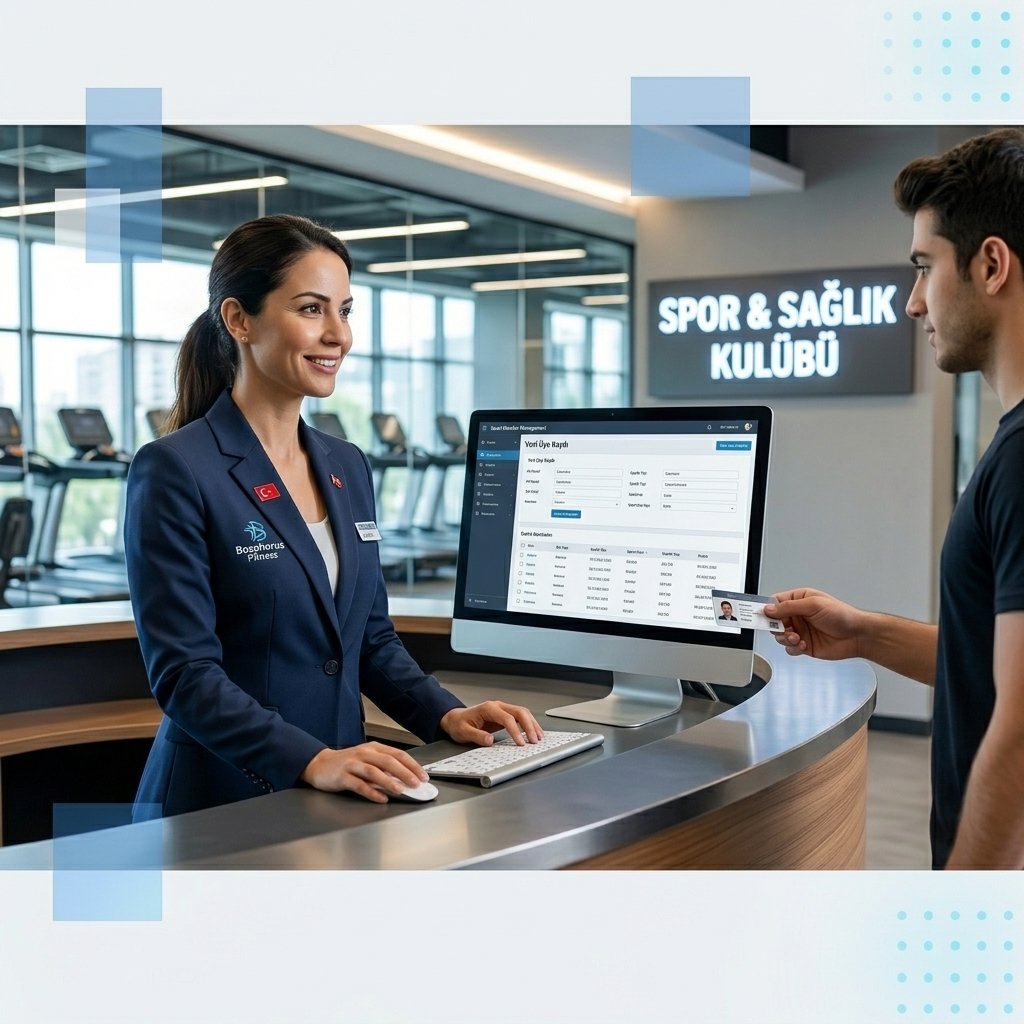 Üye Takip Sistemi Arayüzü