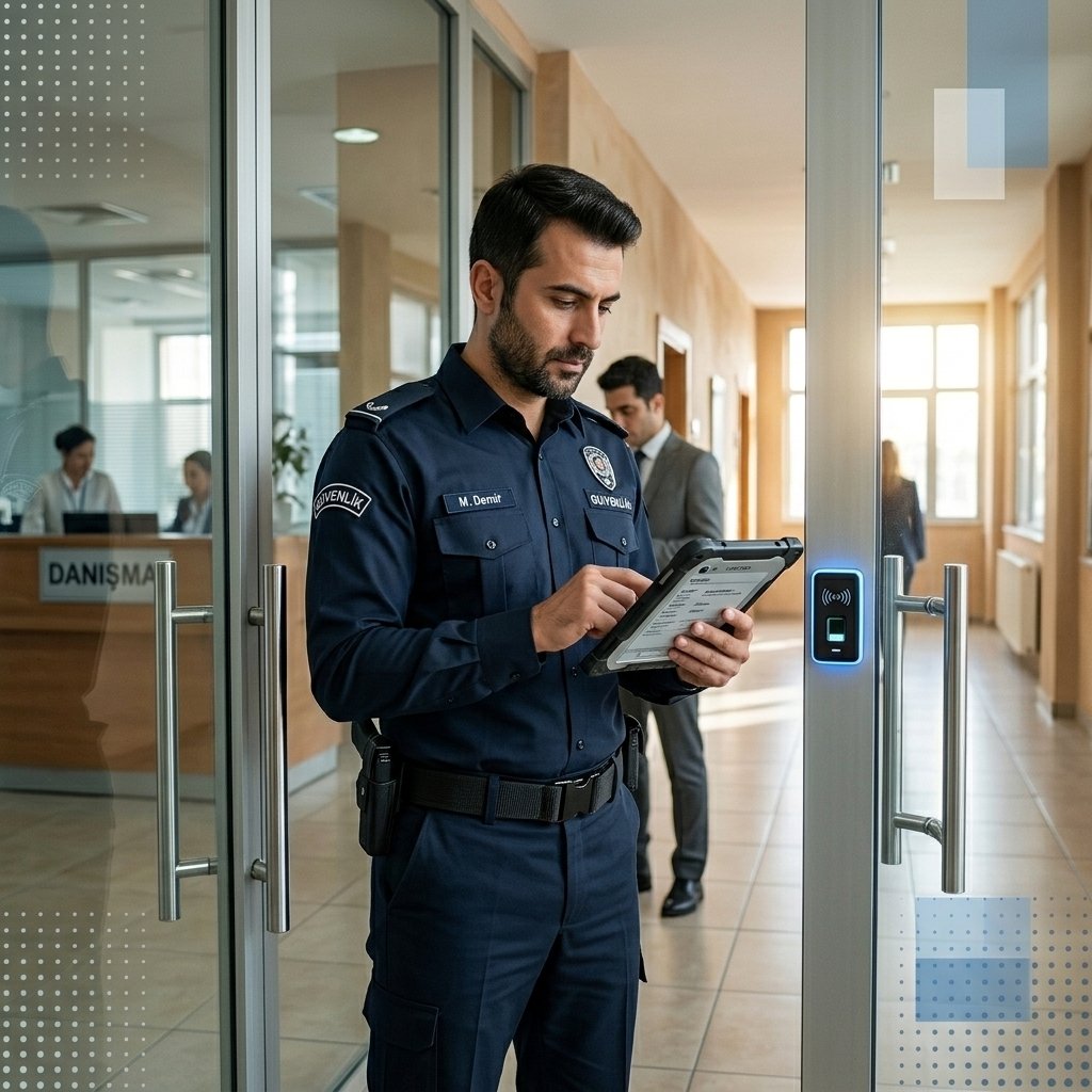 Ziyaretçi Denetim ve Yetkilendirme Ekranı