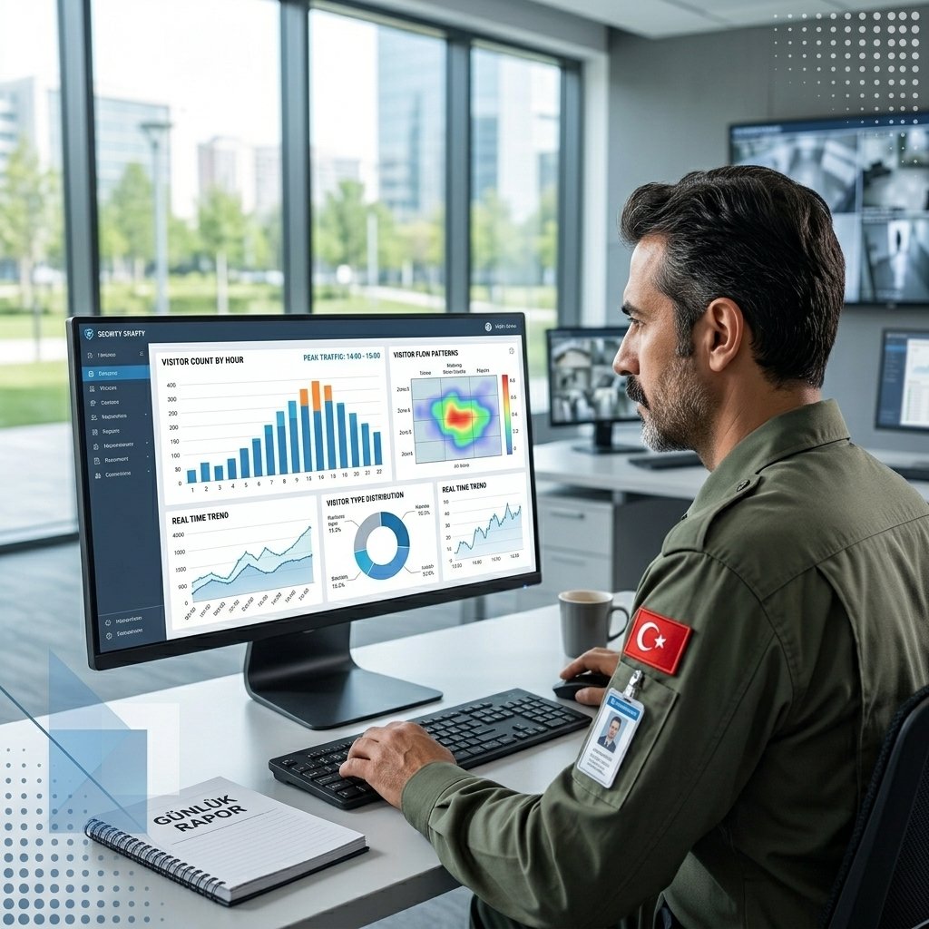 Ziyaretçi Raporlama Ekranı